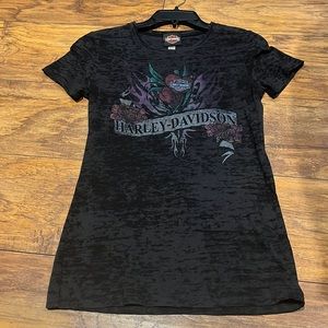 Harley Davidson Womens Short Sleeve Shirt Hudsonville Michigan